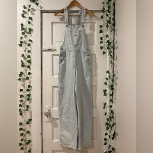 Levi's Slouchy Overalls Light Blue Wash Women’s Size Small